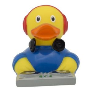 DJ rubber duck