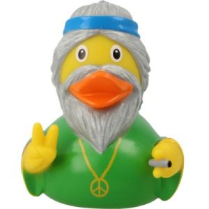 Hippie-rubber-duck