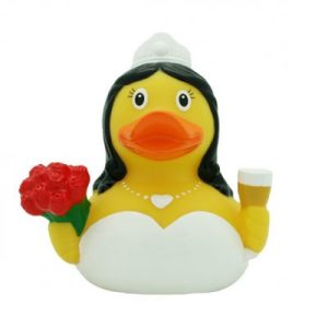 bride-champagne-rubber duck