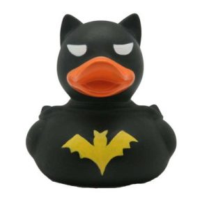 dark rubber duck