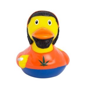 Rasta rubber duck