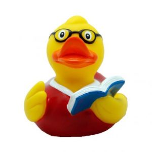 Reader rubber duck