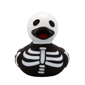 Skeleton rubber duck